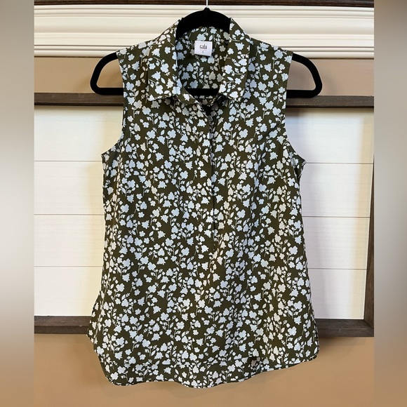 Cabi keepsake blouse Small Sleeveless EUC Style 3614 - Picture 2 of 4